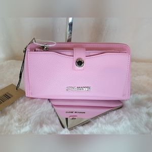 Steve Madden BTommaso Fondant Pink Wallet